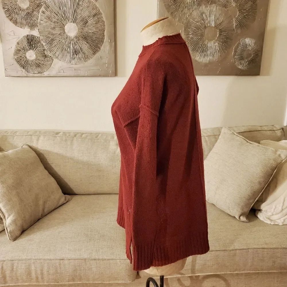 Caslon Side Snap Tunic Sweater - Picture 6 of 12